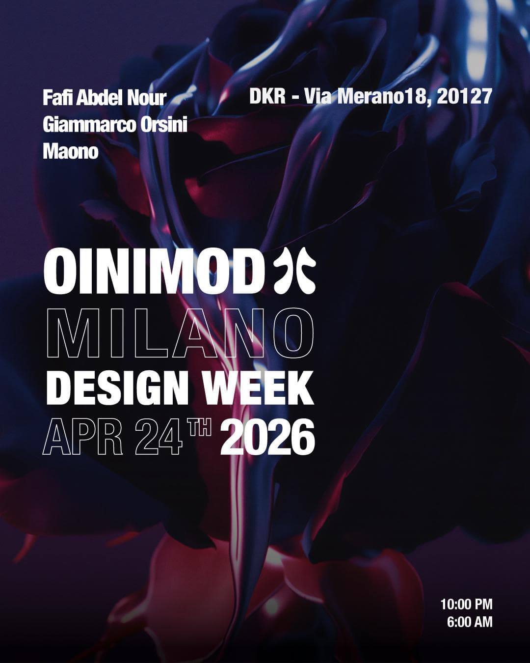 OINIMOD - MILAN DESIGN WEEK